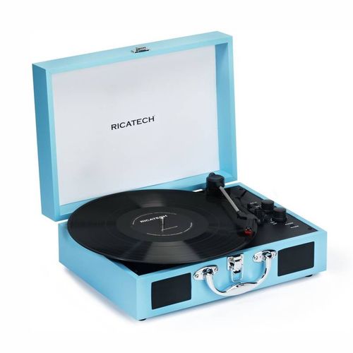 Gramofon Ricatech RTT21 Advanced (659055) Niebieski na Arena.pl