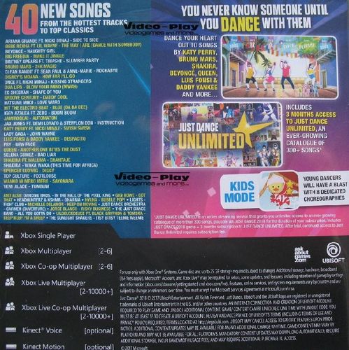 JUST DANCE 2018 XBOX ONE na Arena.pl