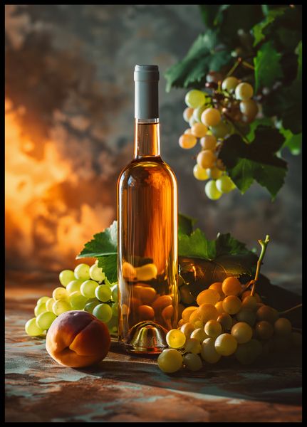 Plakat 64x90cm Bursztynowe Wino zdjęcie 2