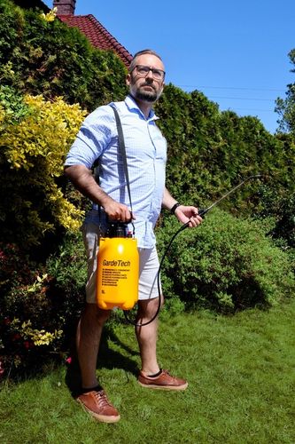 OPRYSKIWACZ CIŚNIENIOWY RĘCZNY 5L GARDETECH SPRYSKIWACZ MOCNY na Arena.pl