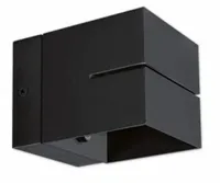 Lampa KINKIET góra-dół gwint G9 LED max 7W CZARNY