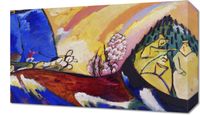 Obraz 50x30cm Painting with Troika, Wassily Kandinsky Vintage
