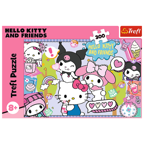 Puzzle - 300 - Szalone trio - Hello Kitty - Trefl 23039 na Arena.pl