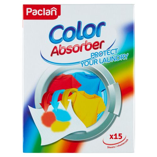 Paclan Color Catcher 15 Szt. - Chusteczki Do Prania Zapobiegające Przebarwi na Arena.pl