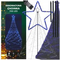 Figura świetlna MORE&DECO Choinka 101 - 200 lampek