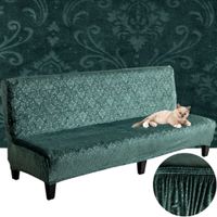 POKROWIEC NA WERSALKĘ SOFĘ WELUR 190-210 ZIELONY