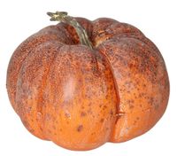 SZTUCZNA DYNIA DEKORACYJNA OZDOBA STROIK JESIEŃ JAK ŻYWA DUŻA