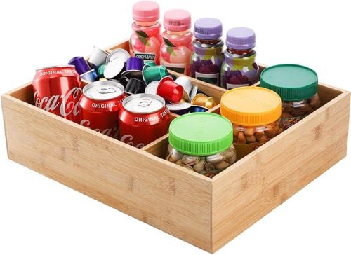 Bambusowy organizer do przechowywania żywności na Arena.pl