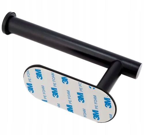 UCHWYT WIESZAK NA PAPIER TOALETOWY BEZ WIERCENIA SAMOPRZYLEPNY WC ŁAZIENKA na Arena.pl