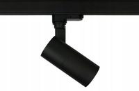 REFLEKTOR GU10 NA SZYNĘ 3FAZY BLACK-2 KĄTY ŚWIATŁA