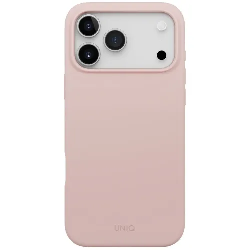 Etui UNIQ Lino na iPhone 17 Pro Max Magclick Charging - różowe na Arena.pl