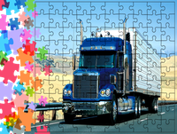 Puzzle tradycyjne Ciężarówki