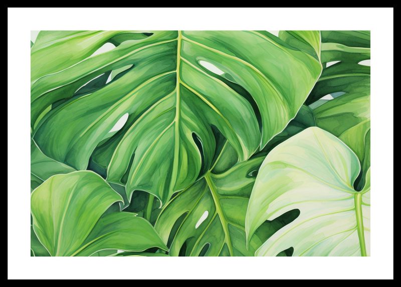 Plakat 45x30cm Tajemnice Liści zdjęcie 3
