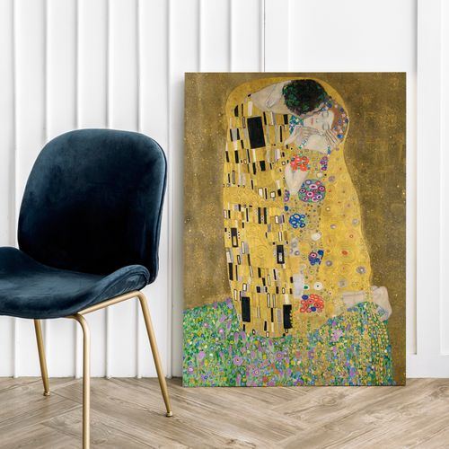 Obraz na płótnie gustav klimt kiss 50x70 cm na Arena.pl