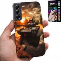 ETUI DO SAMSUNG GALAXY S21 FE - CZOŁG, WOJNA, MILITARIA, WOJSKOWE, WZORY