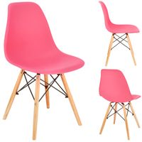 Krzesło EVA różowe (ikeabox) (nowy nowy kod)