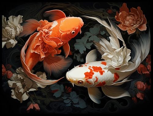 Plakat 80x60cm Harmonijny Taniec na Arena.pl