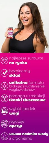 BLOKER APETYTU - tabletki zmniejszajace apetyt, zahamowanie apetytu Amix na Arena.pl