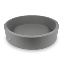 Suchy basen 130x30cm szary bez piłek