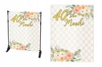 TŁO FOTOGRAFICZNE ścianka urodziny 20 30 40 50 60