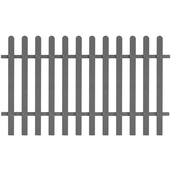 Emaga Płot sztachetowy, WPC, 200x120 cm zdjęcie 1