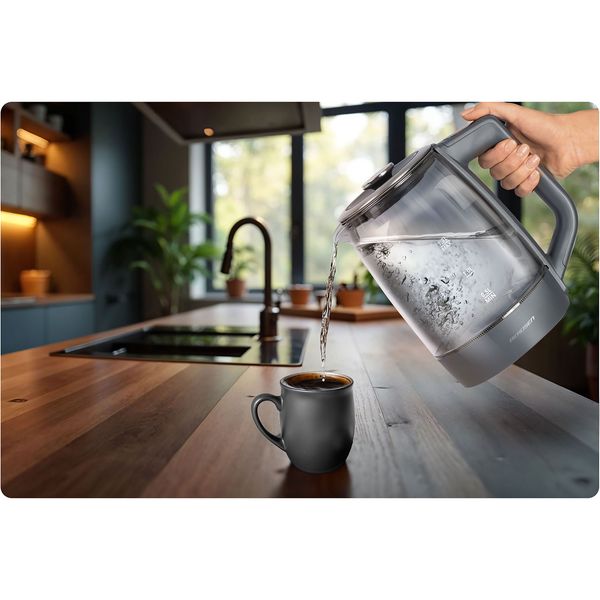 Czajnik elektryczny 1,7l Berdsen BD-711 szklany zdjęcie 15