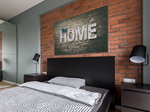 75001 Obraz na płótnie HOME MOTYL RUSTYKALNY na Arena.pl