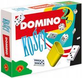 2 gry Domino + Kosci 13856
