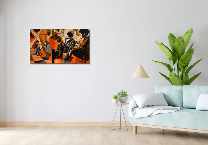 Obraz 90x50cm Przestrzeń Do Dialogu zdjęcie 2