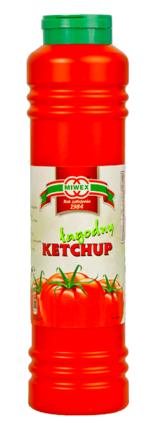 MIWEX KETCHUP ŁAGODNY 1000G zdjęcie 1