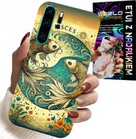 ETUI DO HUAWEI P30 PRO - ZNAK ZODIAKU, RYBA ASTRONOMIA + FOLIA
