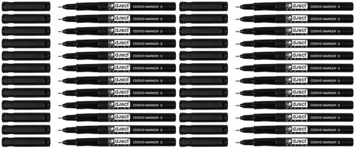 Foliopis D.RECT S czarny x24 zdjęcie 1