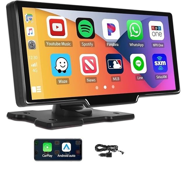 Radio samochodowe 9,3-calowy ekran Carplay Android Auto zdjęcie 1