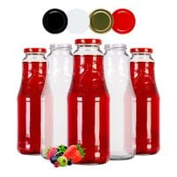 5 szt butelka na soki SOCZEK 1000 ml 1 l z zakrętką