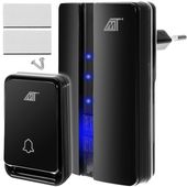 Dzwonek Bezprzewodowy Czarny Malatec 23371