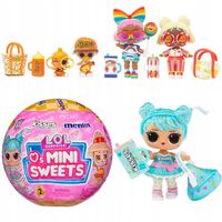 LOL SUPRISE MINI SWEETS SŁODYCZE MINILALKI ZESTAW KULA 7 NIESPODZIANEK