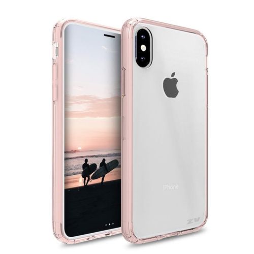Zizo PC+TPU Case - Etui iPhone X (Crystal Pink) na Arena.pl