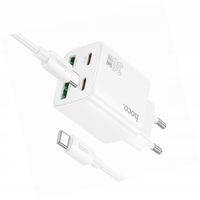 Ładowarka Hoco N56 30W USB-C biała do Xiaomi Redmi Note 15 Pro Plus 5G
