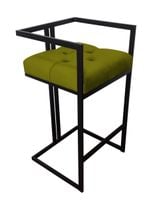 Hoker Chesterfield podstawa czarna BL75