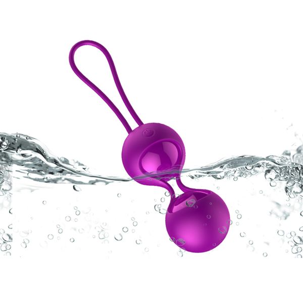 Kulki-Vibrating Silicone Kegel Balls Set USB 10 Function / Remote control zdjęcie 5