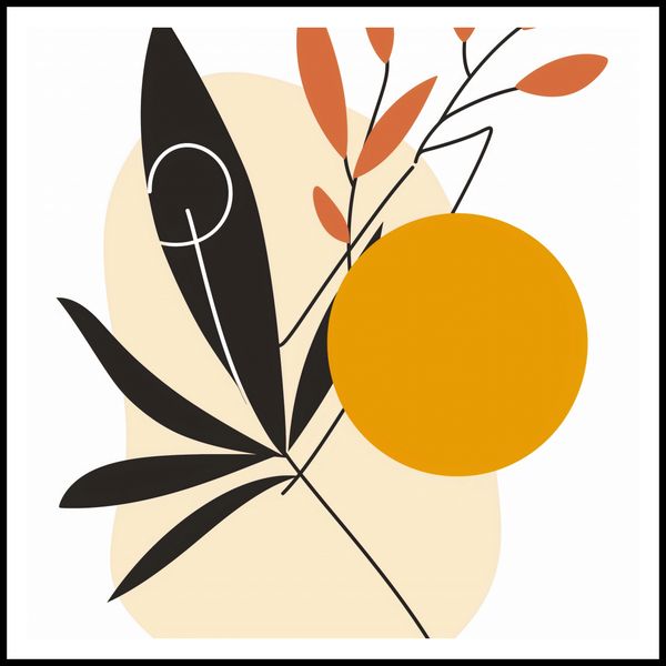 Plakat 90x90cm Jesienne Gracje zdjęcie 3