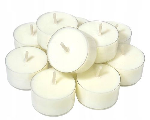 Podgrzewacz Tealighty sojowe bezzapachowe w przezroczystej osłonie - na Arena.pl