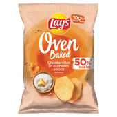 Lay's Oven Baked chipsy o smaku kurek w śmietanowym sosie 110 g