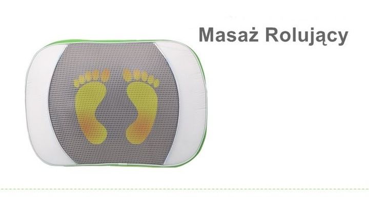 PODUSZKA MATA MASUJĄCA MASAŻER DO MASAŻU SHIATSU zdjęcie 6