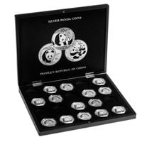 Leuchtturm - Kaseta Chinese Panda 20 x 1 uncja Srebra