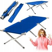 ŁÓŻKO TURYSTYCZNE POLOWE WOJSKOWE KANADYJKA SKŁADANE LEŻAK LEŻANKA WOJSKOWA