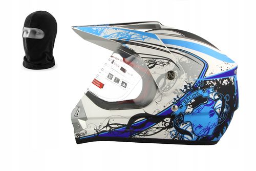 KASK MOTO CROSS VCAN V340 + KOMINIARKA Rozmiar: M na Arena.pl