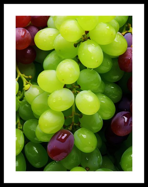 Plakat 30x40cm Winogronowy Kalejdoskop zdjęcie 3