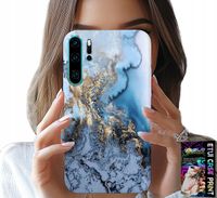 ETUI DO HUAWEI P30 PRO - MARMUREK MARMURKI DAMSKIE WZORY +FOLIA