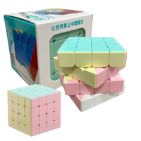 pastelowa kostka rubika klasyczna oryginalna 4x4x4 logiczna układanka super
